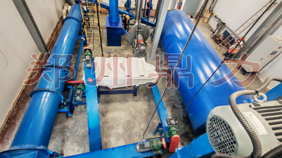 俄罗斯果渣烘干机